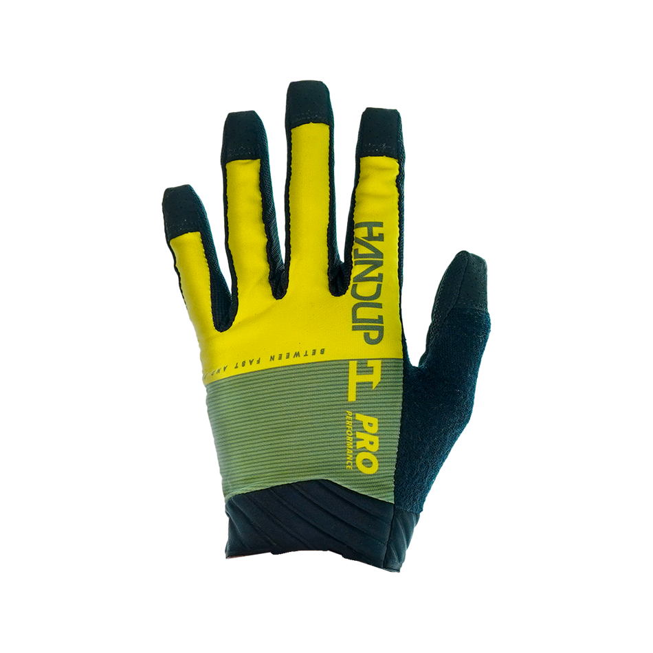 Pro Performance Glove - Olive/ Hi Viz Yellow