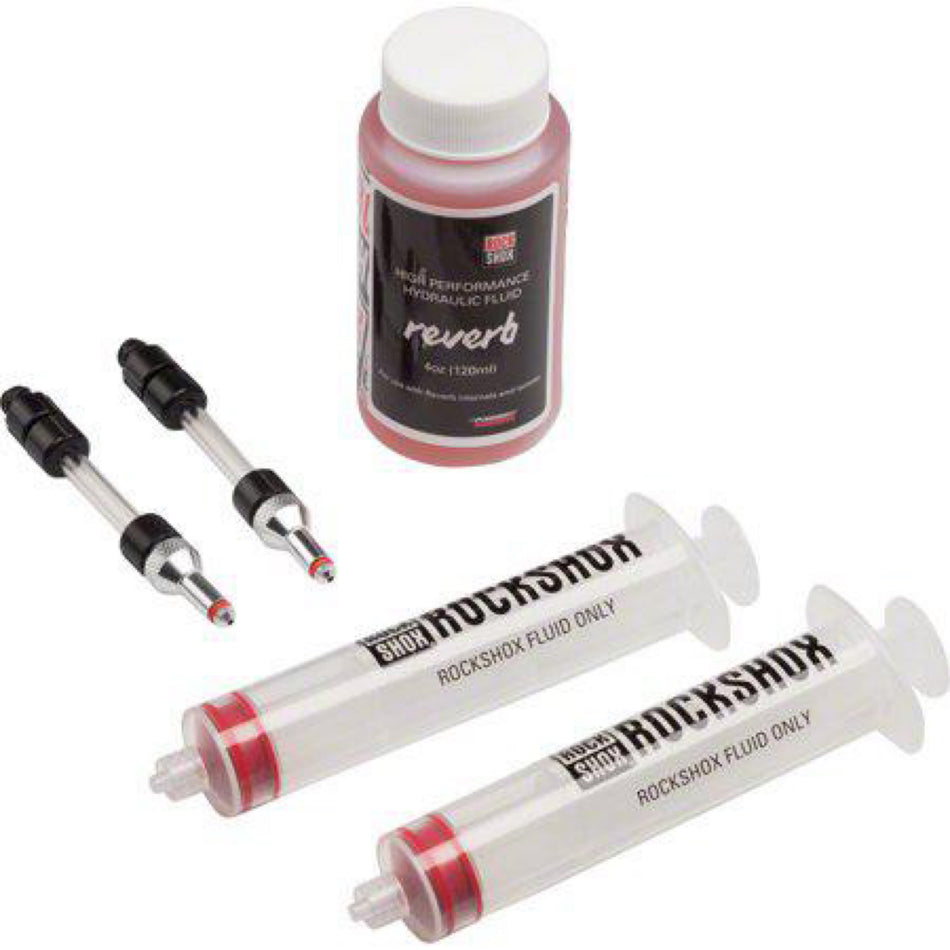 Rockshox Standard Bleed Kit (Includes 2 Syringes/Fittings, Reverb Hydraulic Fluid