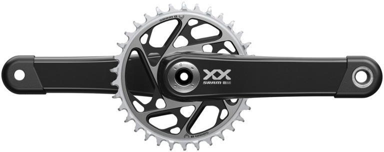 SRAM XX SL Eagle T-Type Crankset, Speed: 12, Spindle: DUB Wide
